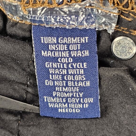 Chaps Denim Madden Straight 16W Womens Jeans Plus Size Stretch 31.5 inch Inseam - Picture 13 of 15